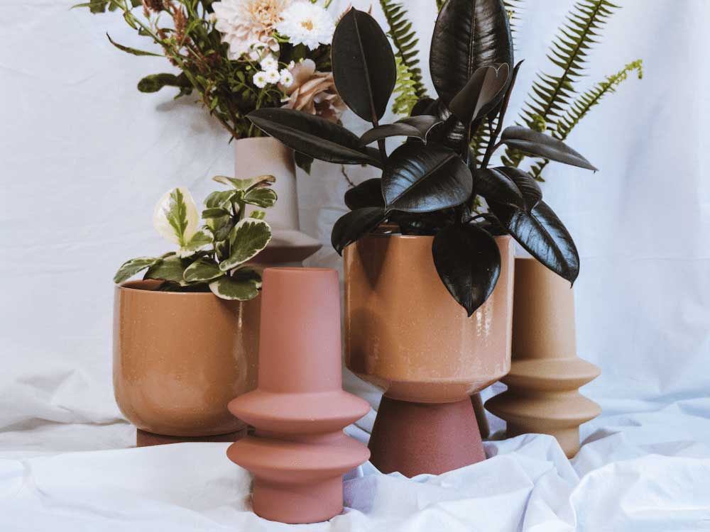flower vases and posts