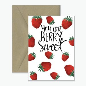 Berry Sweet Greeting Card