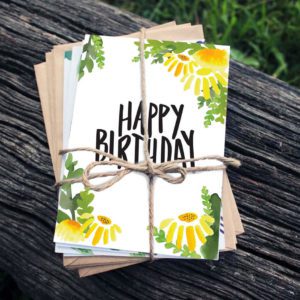 Watercolour Card Bundle