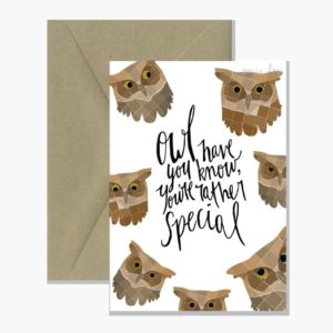 Owl Have You Know Animal Pun Greeting Card