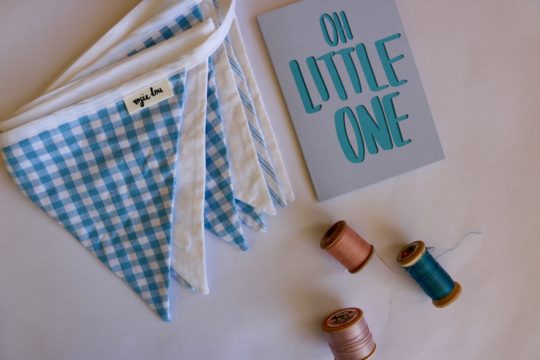 Oh Little One Blue Card