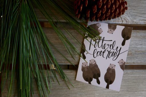 Otterly Love you Card