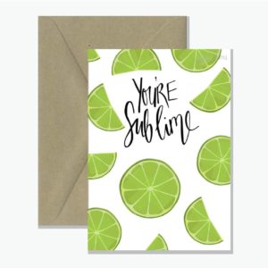 Sublime Greeting Card