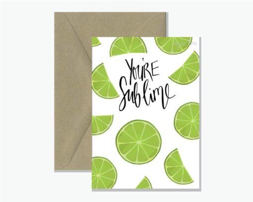 Sublime Greeting Card
