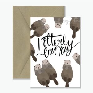 Otterly Love You - Card