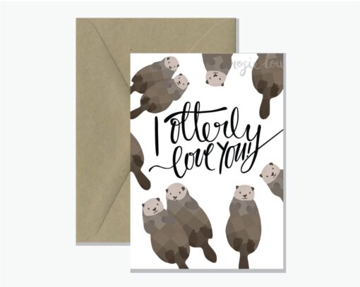 Otterly Love You - Card