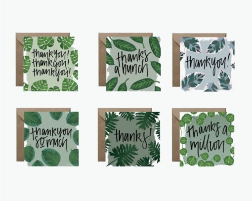 Say Thanks to Your Fronds Greeting Card