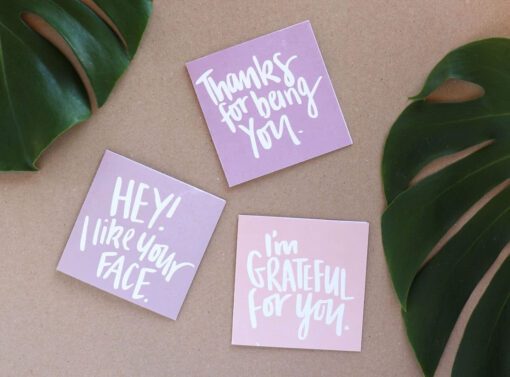 Square Cards Little Notes to Say