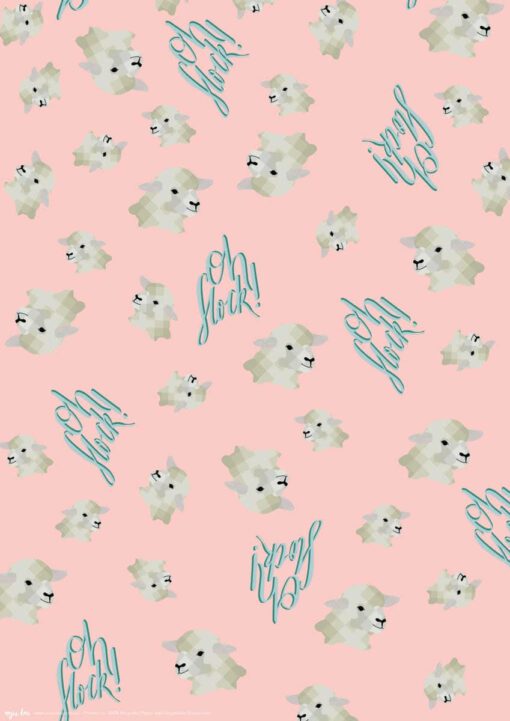 Oh Flock gift Wrap