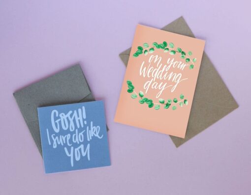 On Your Wedding Day + Gosh card