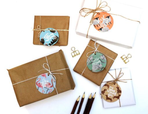 Animal Gift Tags Pack