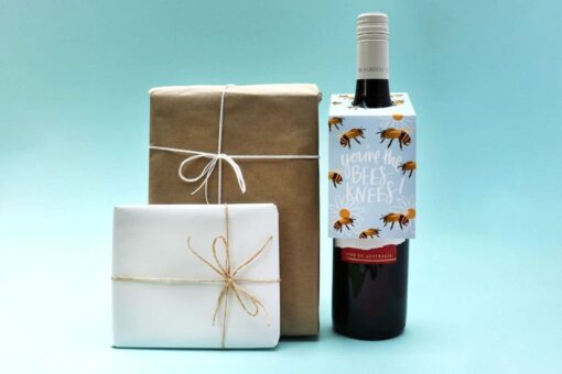 Bees Knees Wine Tag