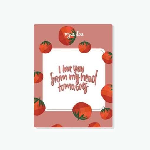 I Love You from My Head to my Toes Gift Pack of tomato Seeds