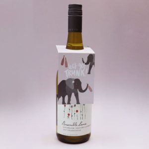 Let's Get Trunk Wine Bottle Tag