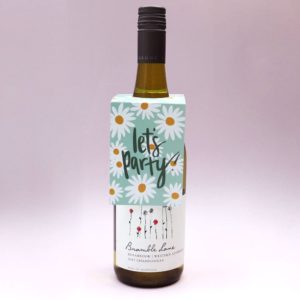 Let's Party Wine Bottle Tag