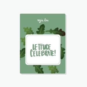 Lettuce Celebrate Pack of lettuce Seeds