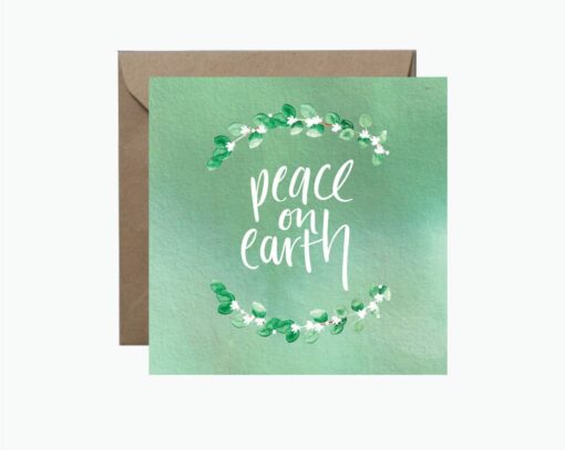 Peace on Earth Greeting Card