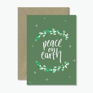 Peace on Earth Greeting Card