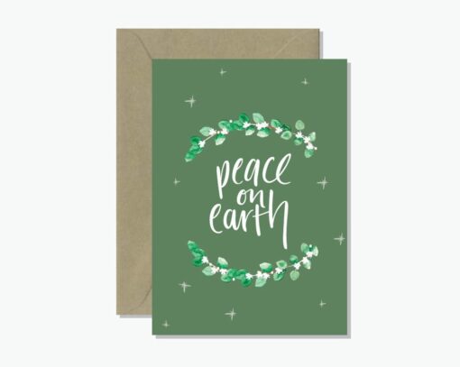 Peace on Earth Greeting Card