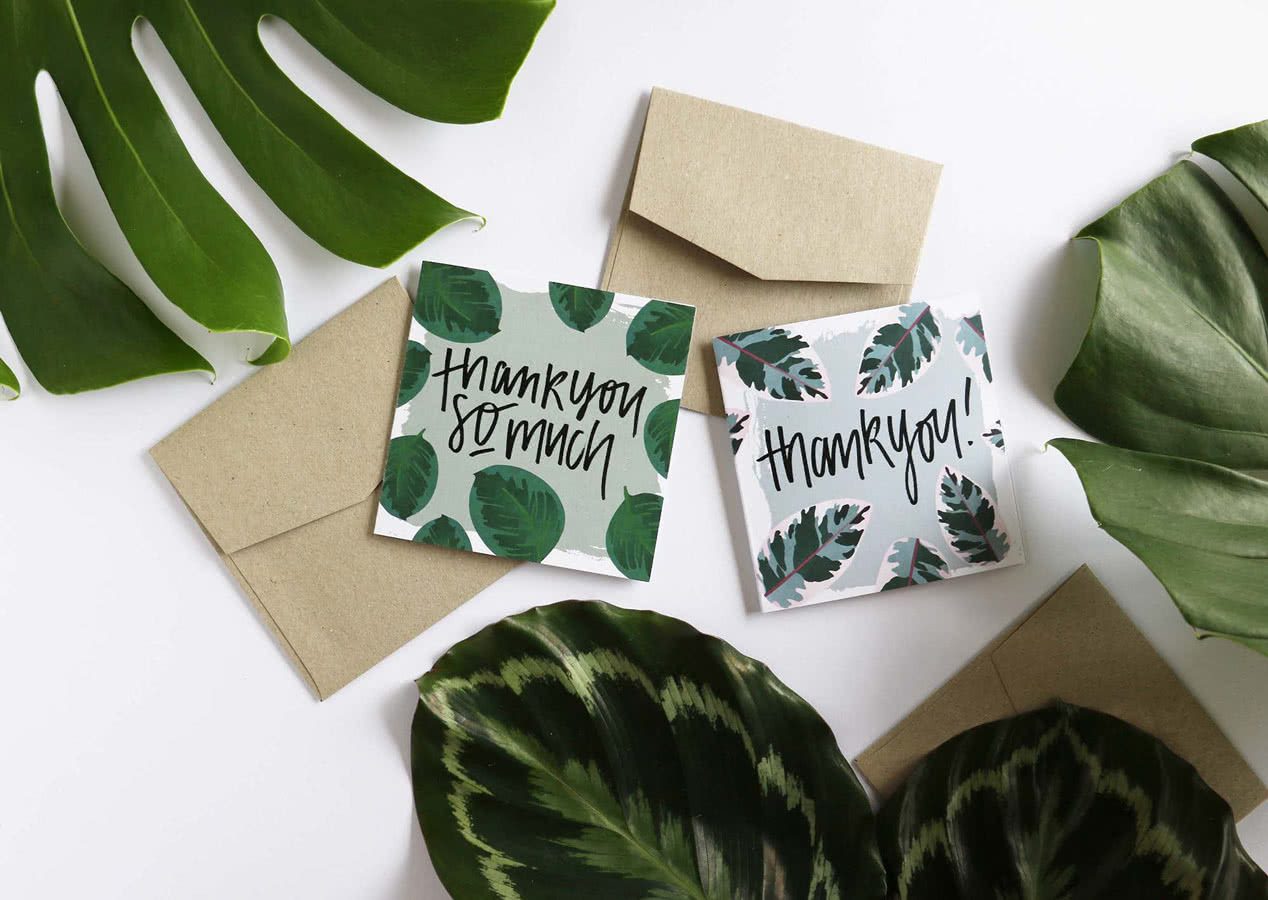 Rosie Lou Cards - Vegetable Based Inks