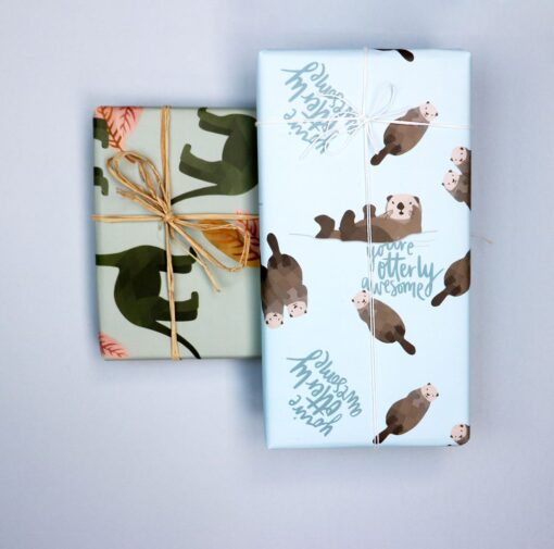 Gift Wrap | Otterly Awesome | 3pk - Image 6
