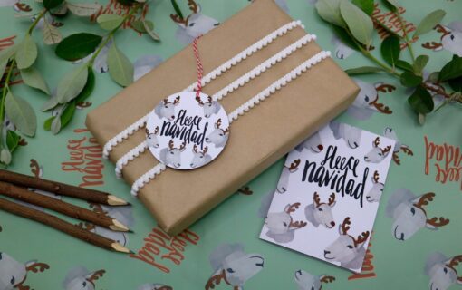 Christmas Gift Wrap | Fleece Navidad | 3pk