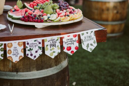 Punting - Bunting filled with puns