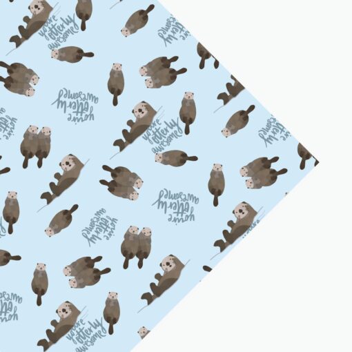 Gift Wrap | Otterly Awesome | 3pk