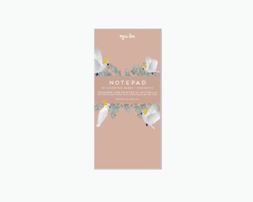 Cockatoo Notepad Cover