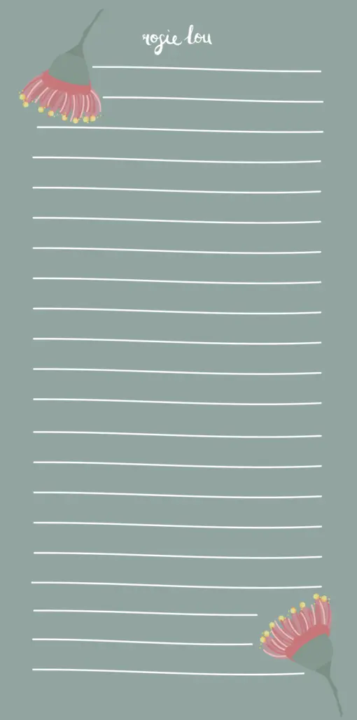 Gum Nuts Magnetic Notepad - Image 5