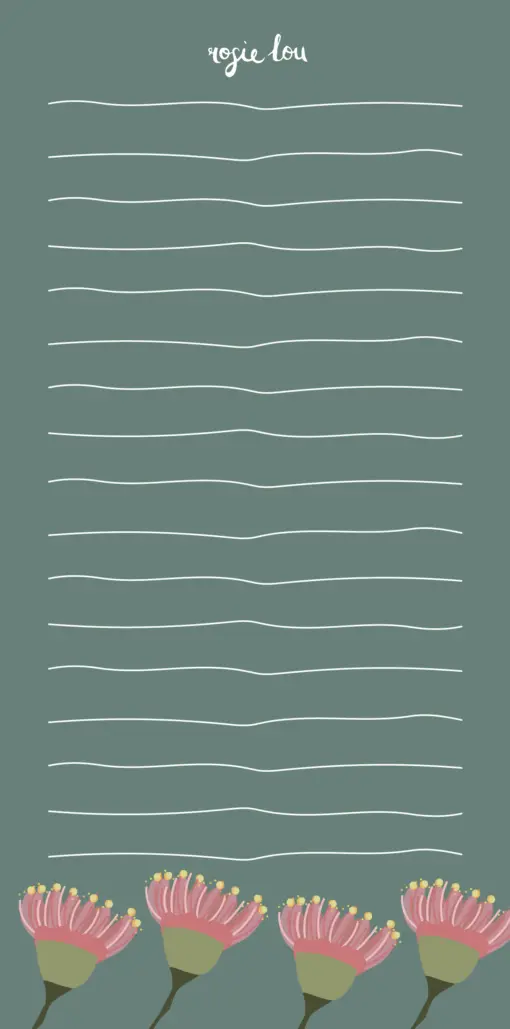 Gum Nuts Magnetic Notepad - Image 6