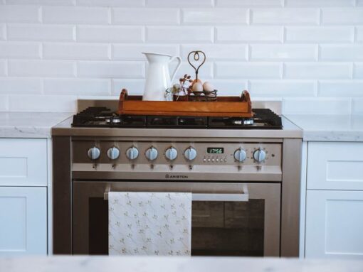 Native Leaves Tea Towel