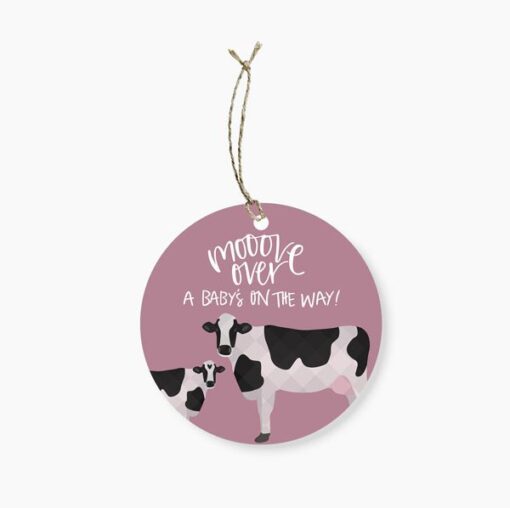 Moove Over Gift Tag