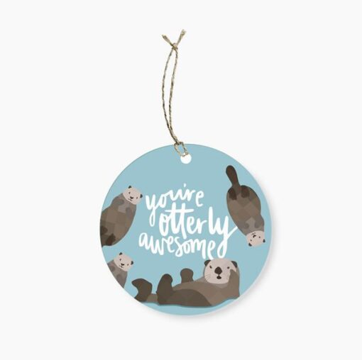 Otterly Awesome Gift Tag