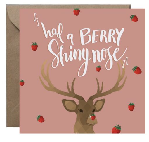 Christmas Pun Square Cards 6pk - Image 3