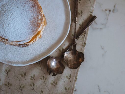 Linen Tea Towel | Native Leaves - Image 2