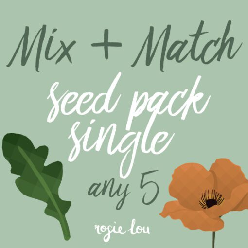 Mix + Match | Seed Packs - any 5