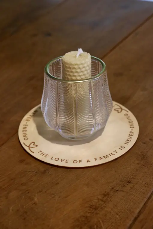 Memorial Candle and Stand - Image 9