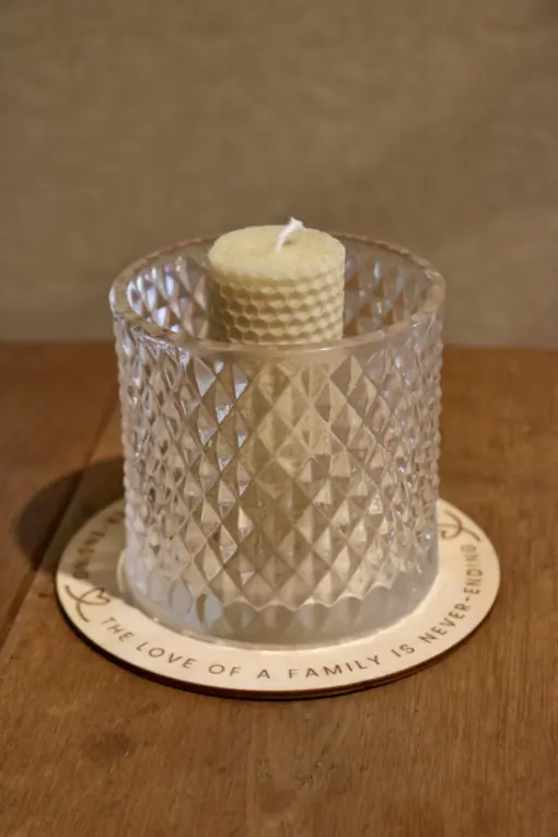 Memorial Candle and Stand - Image 7