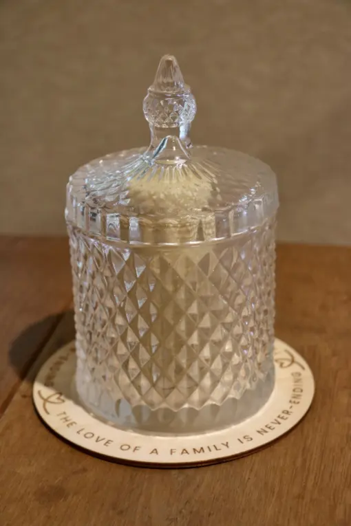 Memorial Candle and Stand - Image 8