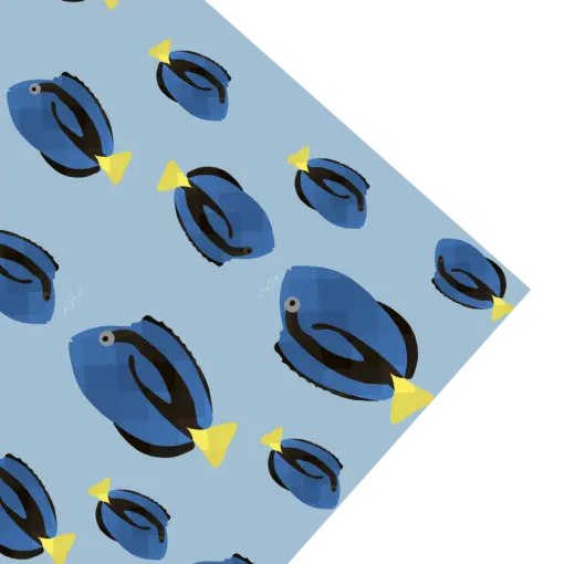 Gift Wrap | Just Keep Swimming | 3pk