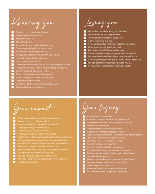 Baby Memorial Journal - Remembering You - Image 3