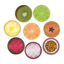 Magnets - Juicy Joy | 8 pack