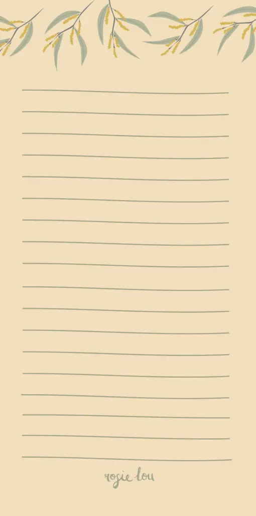 Sunflower Magnetic Notepad - Image 6