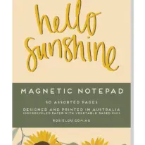 Sunflower Magnetic Notepad