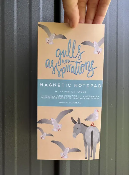 Gulls and Asspirations Magnetic Notepad. - Image 7