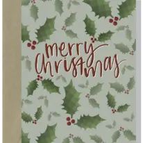 Merry Christmas Holly | Christmas Card