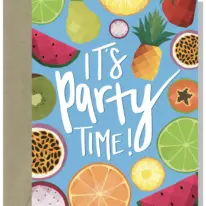 Tootie Fruity Party! Greeting Card