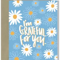 Grateful Daisies | Greeting Card