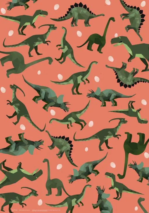 Gift Wrap | Dinosaur Delight | 3pk